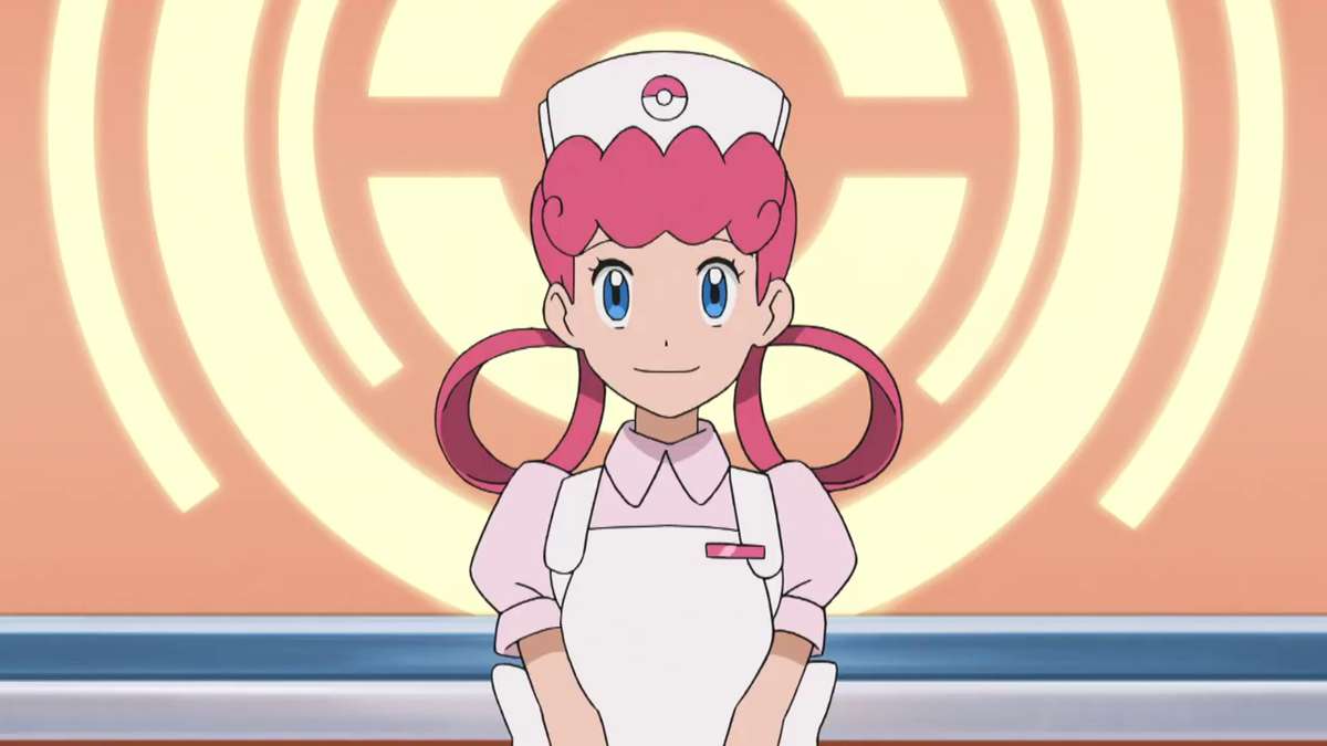 Enfermera Joy Pokémon anime