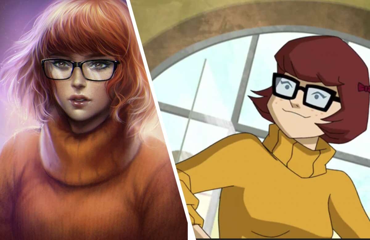 fan art doble de Vilma Dinkley de Scooby Doo