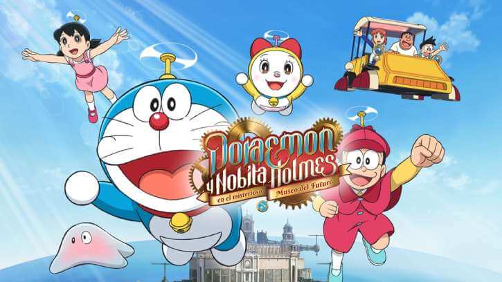 Doraemon y Nobita Holmes en el misterioso museo del futuro en HBO